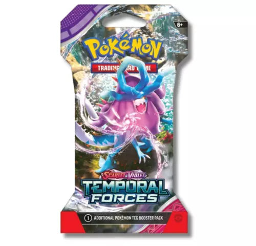 Pokemon Scarlet & Violet Temporal Forces Sleeved Booster Pack