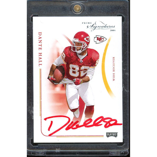 2004 Playoff Perfect Signatures Dante Hall #48 /999 IP Auto