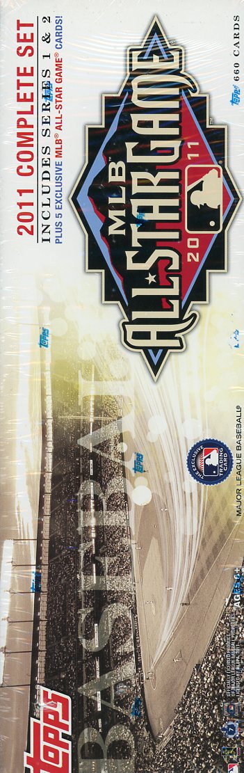 2011 Topps MLB All Star Game Series 1 & 2 Complete Set Factory Sealed
