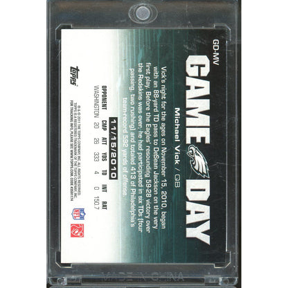 2011 Topps Michael Vick Game Day #GD-MV IP Auto