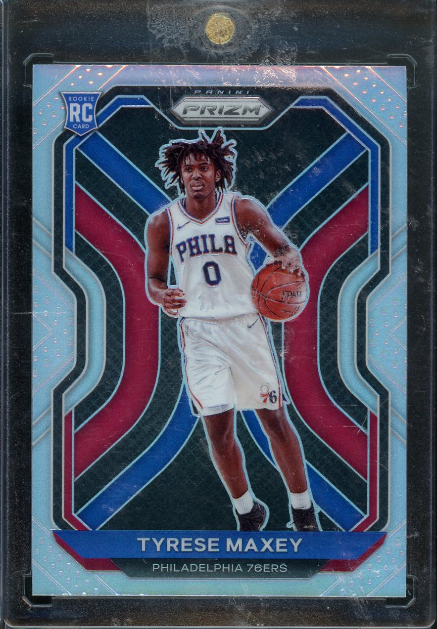 2020 Prizm Tyrese Maxey Silver #256 RC Rookie