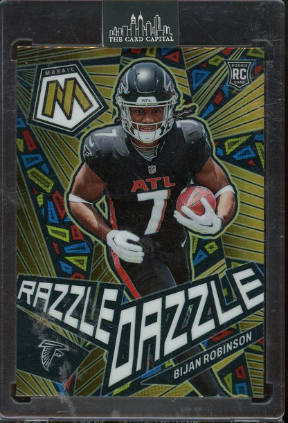 2023 Mosaic Bijan Robinson Razzle Dazzle #RD23 RC