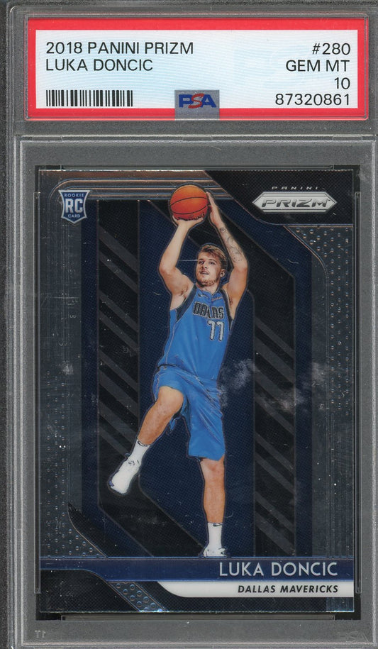 2018 Prizm Luka Doncic #280 PSA 10 RC