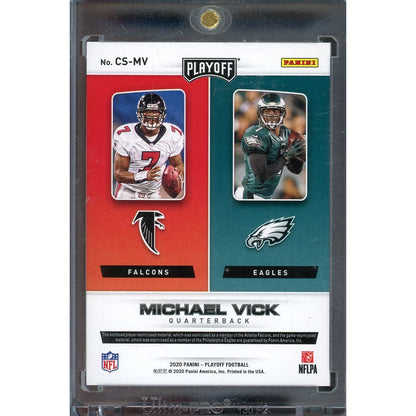 2020 Playoff Michael Vick Changing Stripes Jersey #CS-MV IP Auto