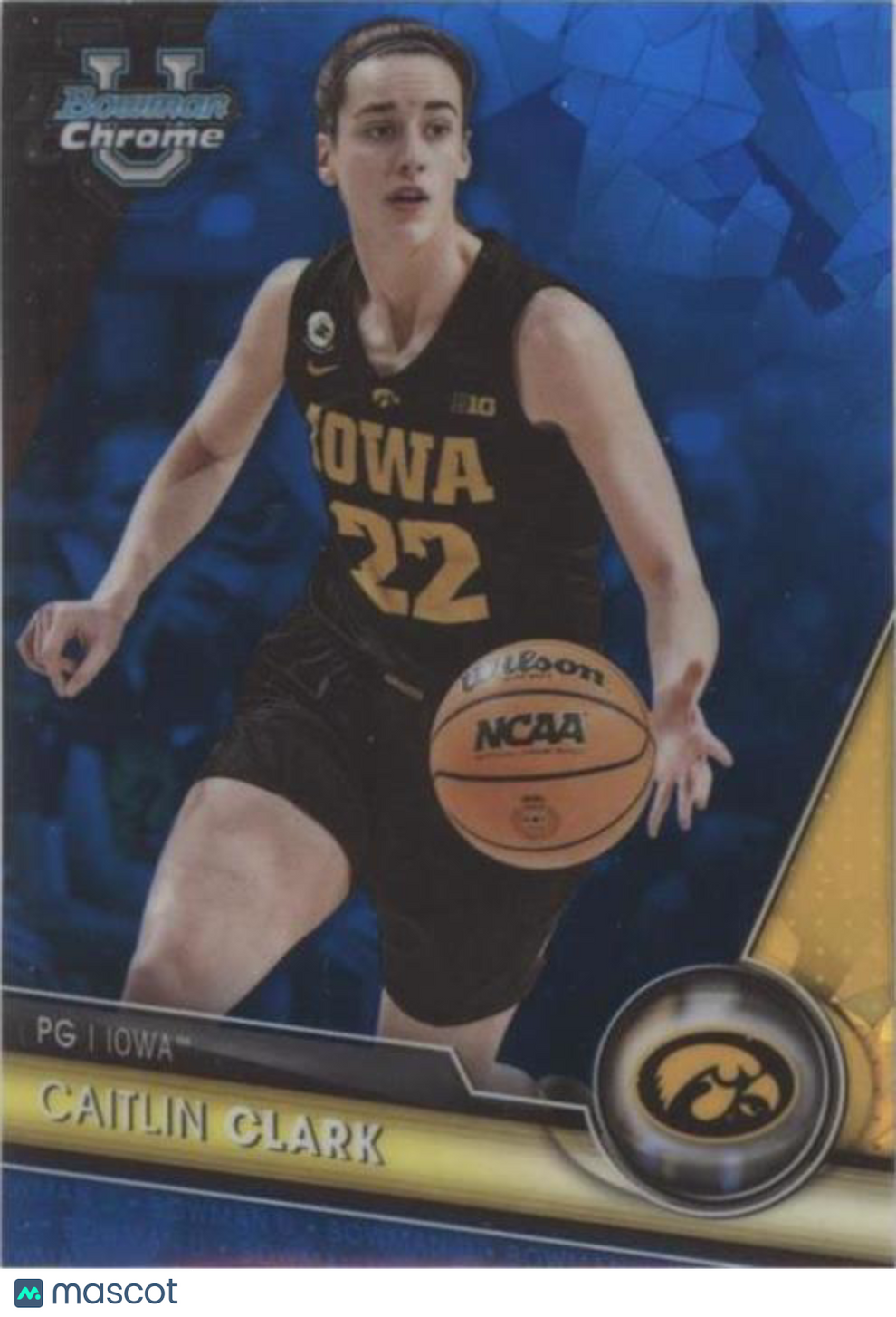 2024 Bowman U Chrome Basketball Caitlin Clark Sapphire Blue The Card