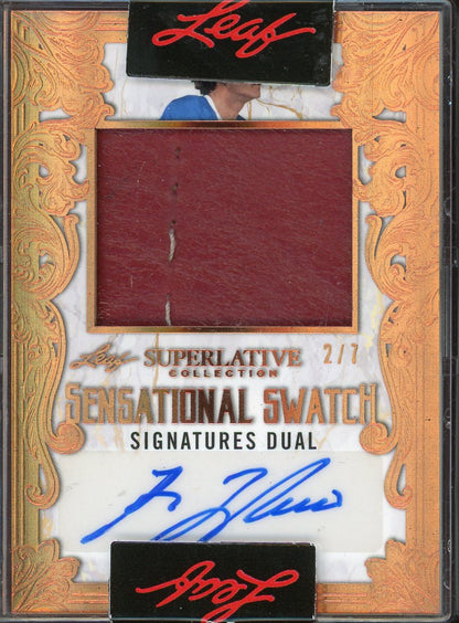 2021 Leaf Superlative Lafleur Stastny Sensational Swatch Dual Auto #SSD-04  /7