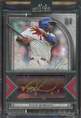 2023 Topps Museum Collection Ryan Howard Jumbo Lumber Bat Barrel Auto #AJLBR-RH /5