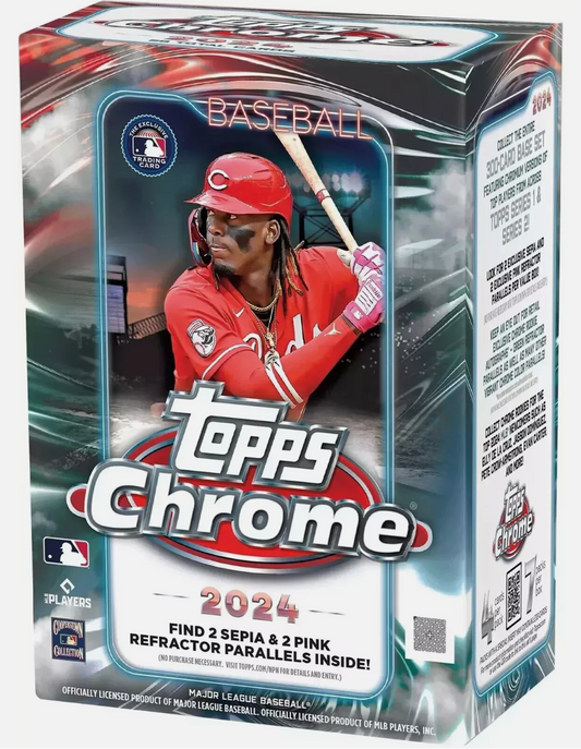 2024 Topps Chrome Baseball Blaster Box