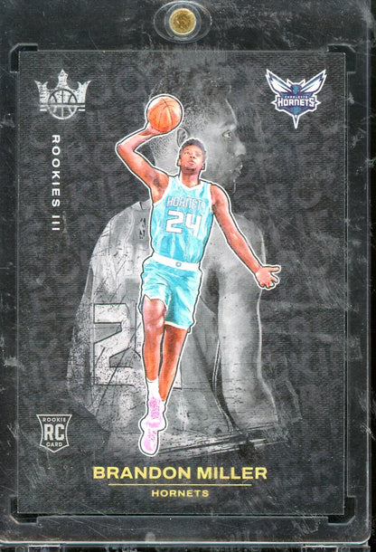 2023-24 Court Kings Brandon Miller Rookies III #146 RC