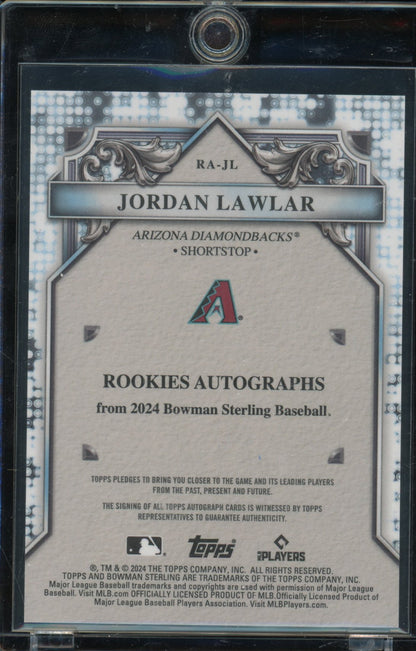 2024 Bowman Sterling Jordan Lawlar Auto /15