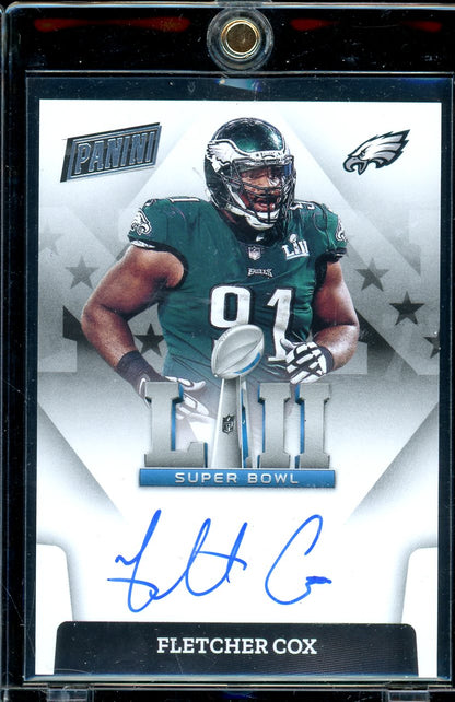 2022 Panini Fletcher Cox Super Bowl 52 Auto SP