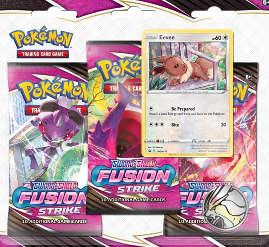 Pokemon Booster Packs + Coin (Fusion Strike)