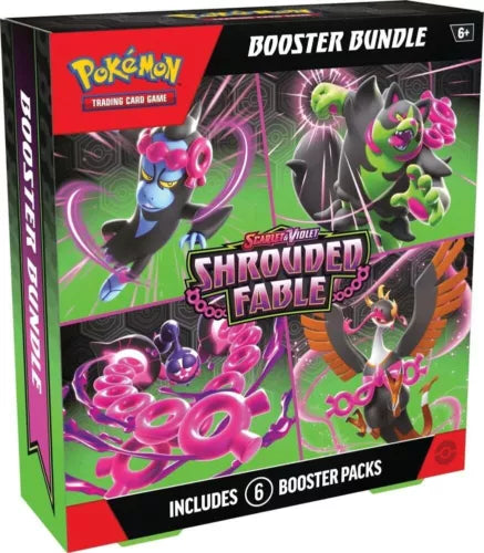 Pokemon Scarlet & Violet Shrouded Fable Booster Bundle