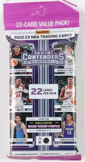 2022-23 Contenders Basketball Jumbo Value Pack