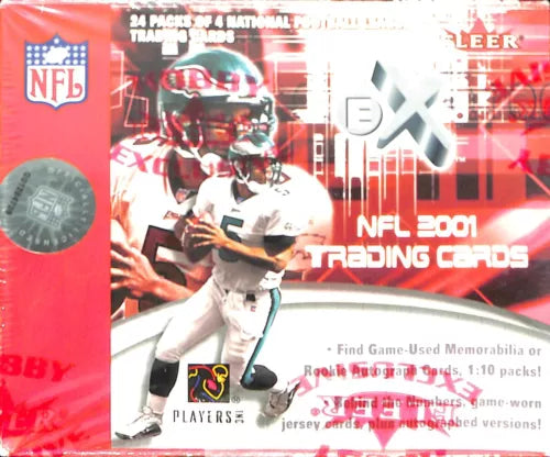 2001 EX Football Hobby Box