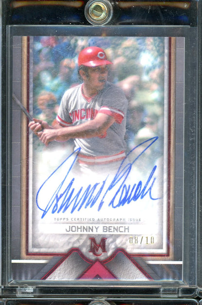 2023 Museum Collection Johnny Bench Auto /10