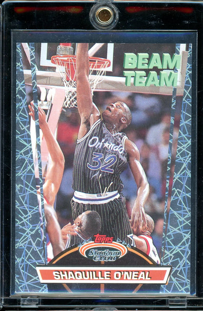 1992-93 Stadium Club Shaquille O'Neal Rookie Beam Team