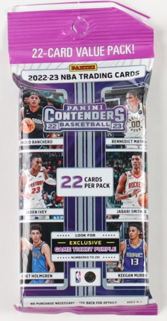 2022-23 Contenders Basketball Jumbo Value Pack