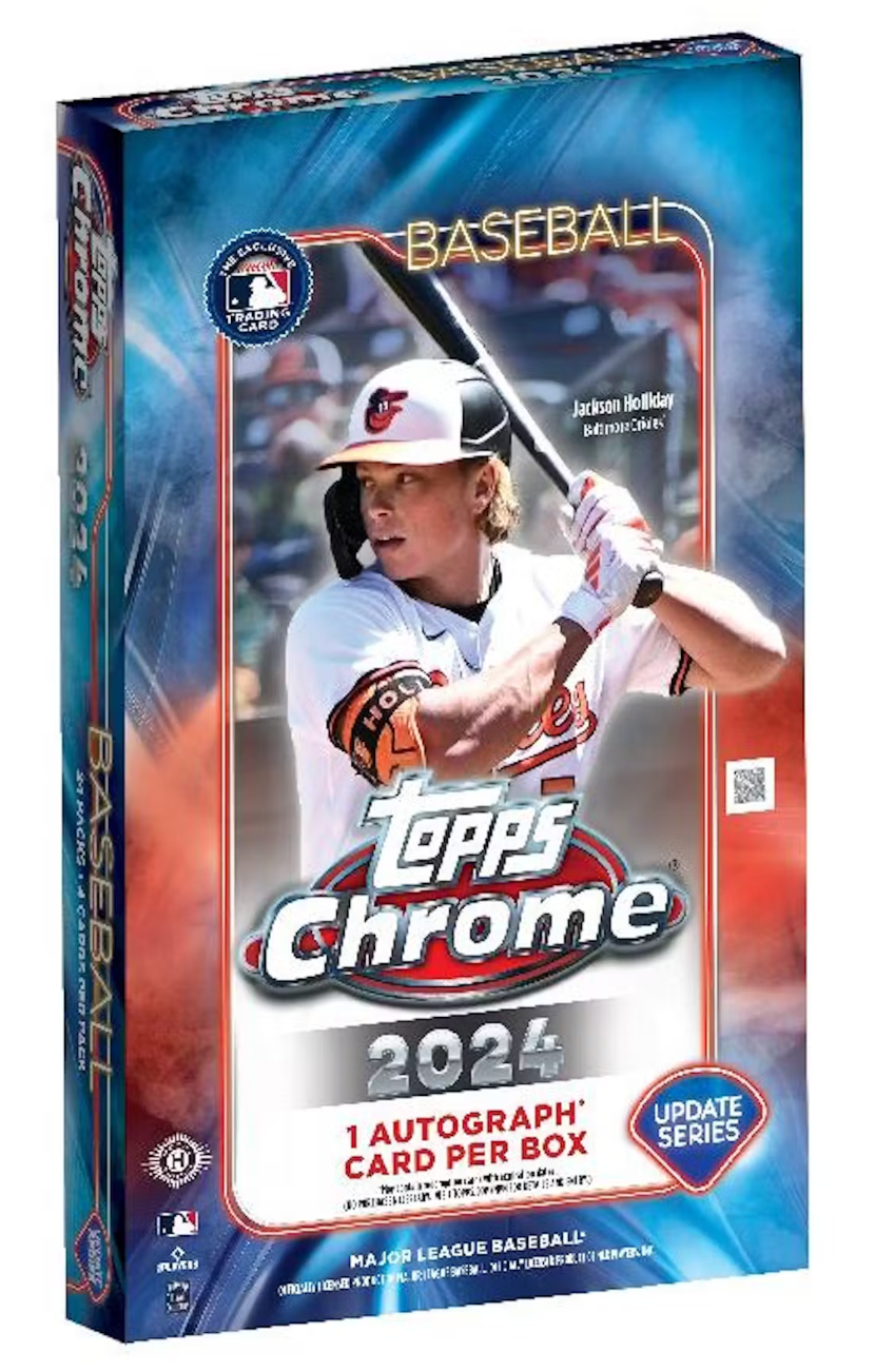 2024 Topps Chrome Update Series Baseball Hobby Box