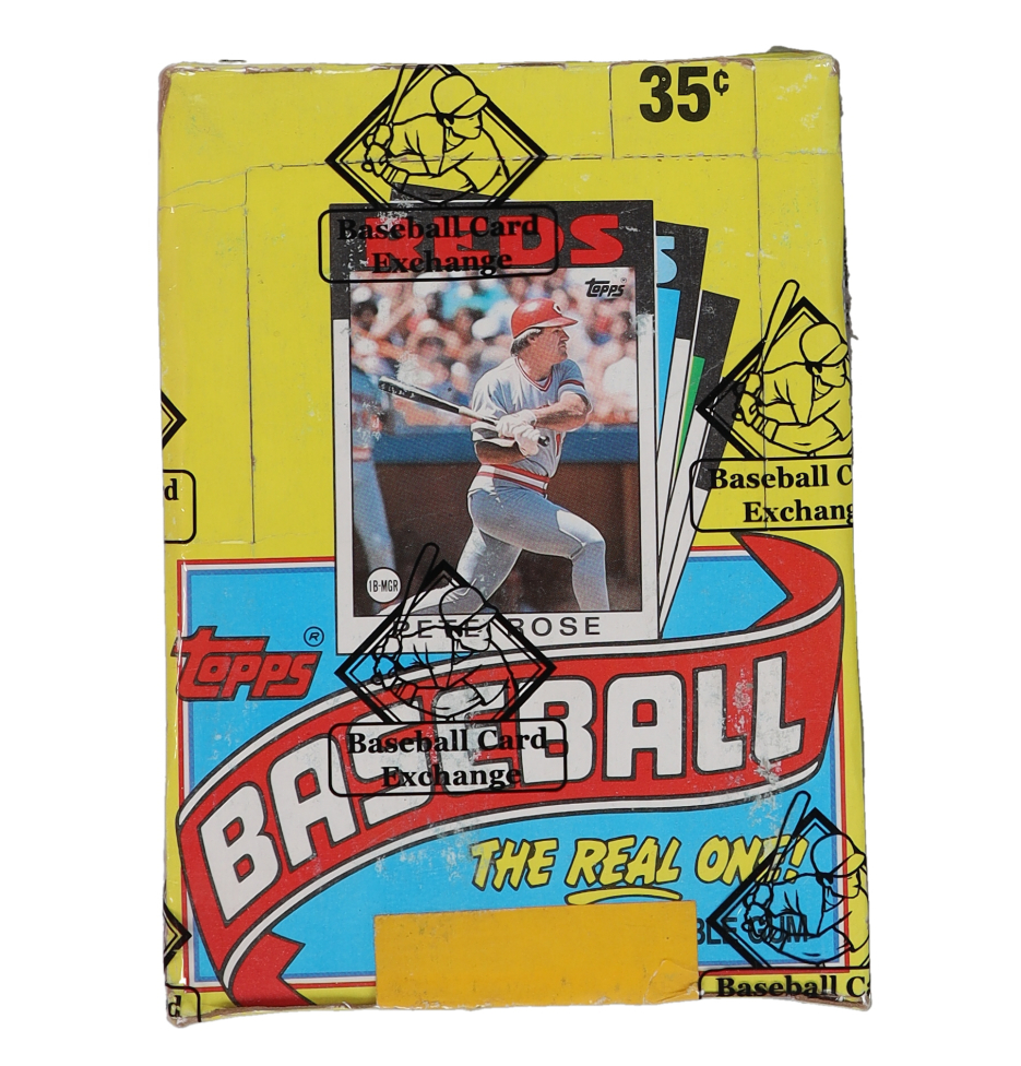 1986 Topps Hobby Box BBCE Wrapped