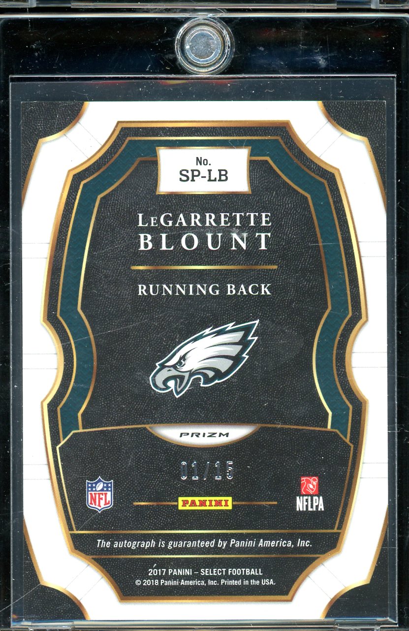 2017 Select LeGarrette Blount Blue Auto 01/15