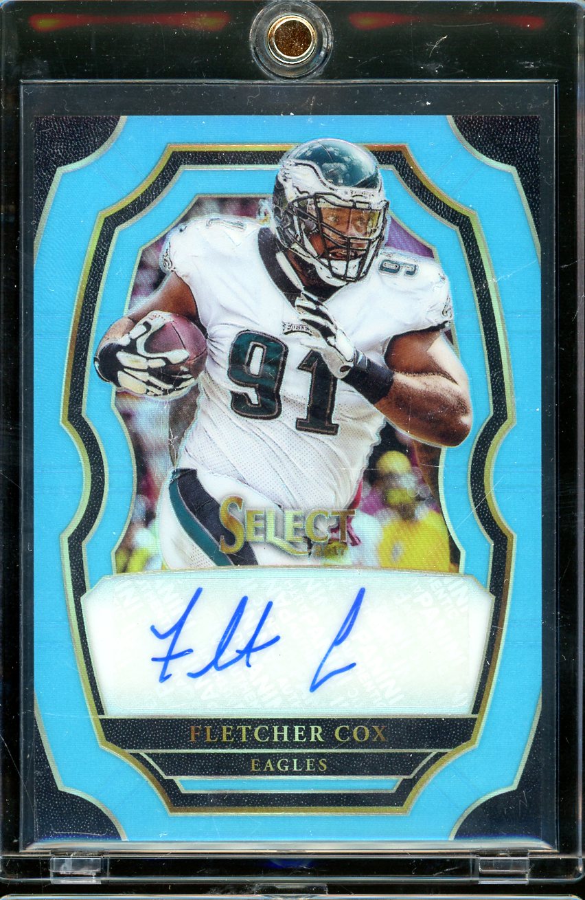 2017 Select Fletcher Cox Blue Auto /15