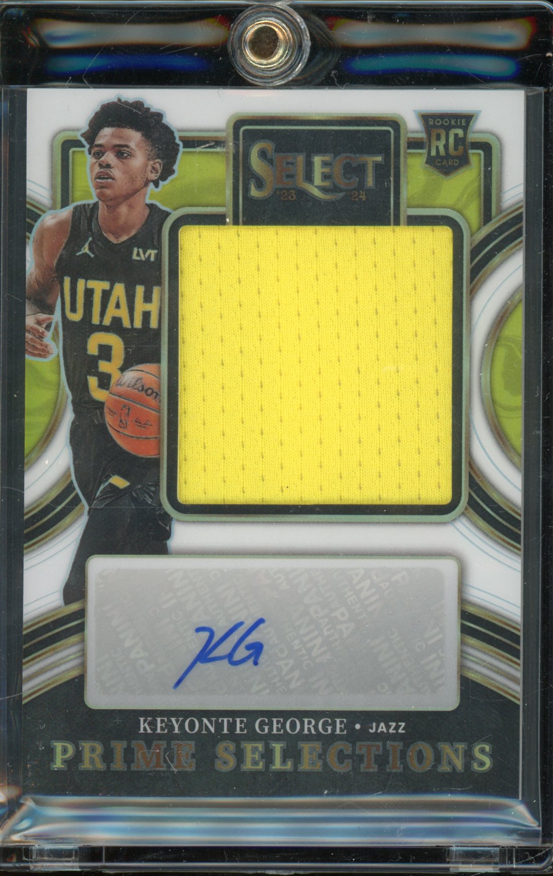 2023 Select Keyonte George Rookie Patch Auto 02/49 RC