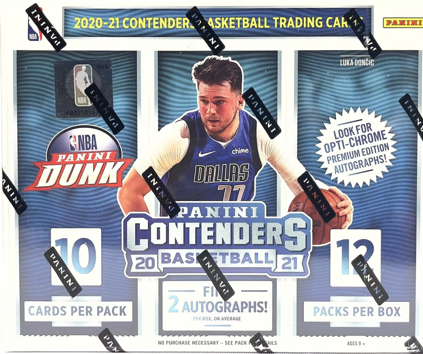 2020/21 Contenders Basketball Hobby Box