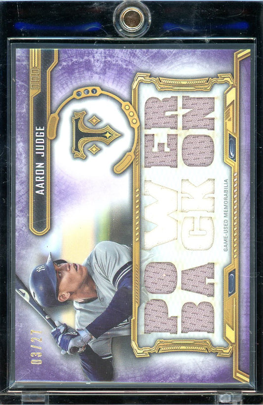 2020 Triple Threads Aaron Judge Triple Jersey 03/27