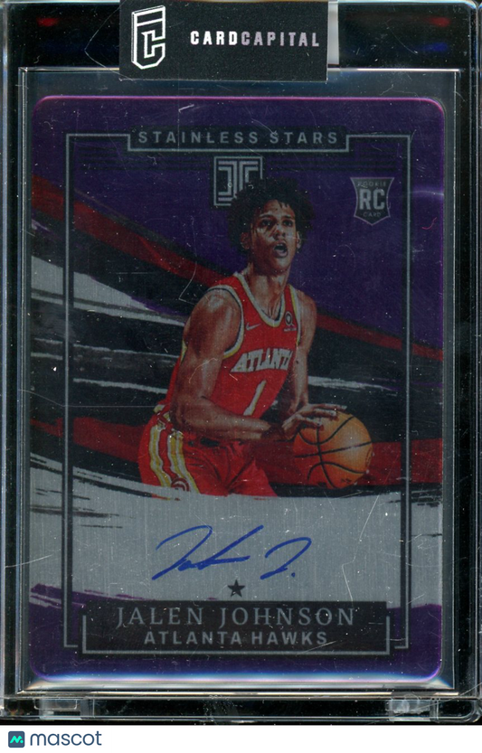 2021 Impeccable Stainless Stars Jalen Johnson Rookie Auto 42/49 RC