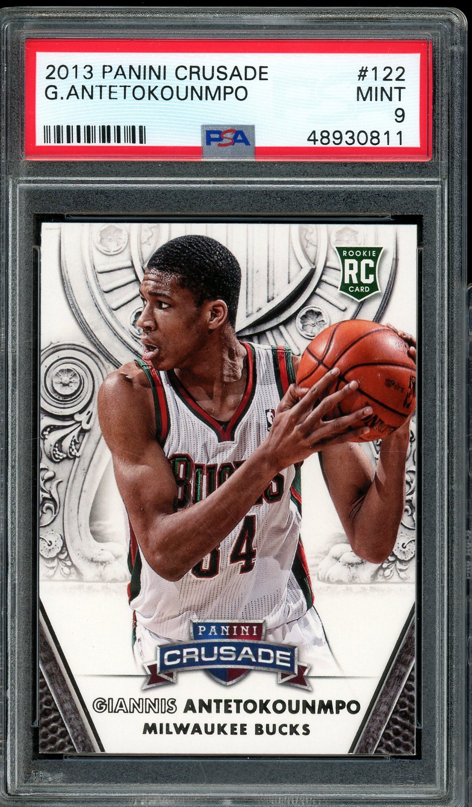 2013-14 Crusade Giannia Antetokounmpo PSA 9 RC