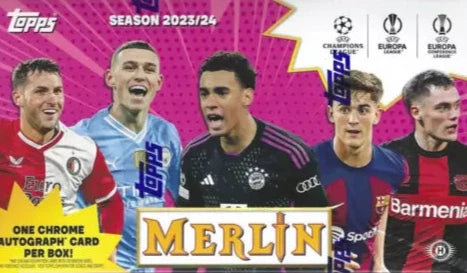 2023-24 Topps Merlin UEFA Hobby Box