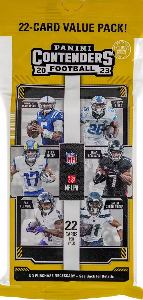 2023 Panini Contenders Football Fat Pack