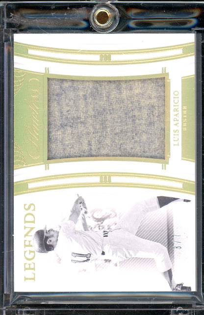 2022 Flawless Luis Aparicio Legends Jumbo Material Gold Patch /7