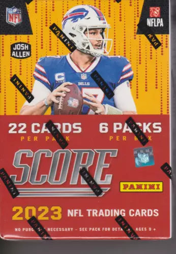 2023 Panini Score Football Blaster Box