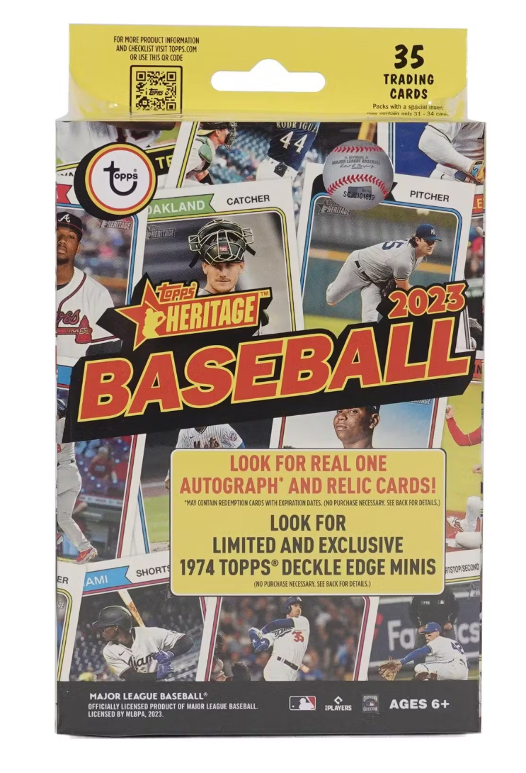 2023 Heritage Baseball Hanger Box