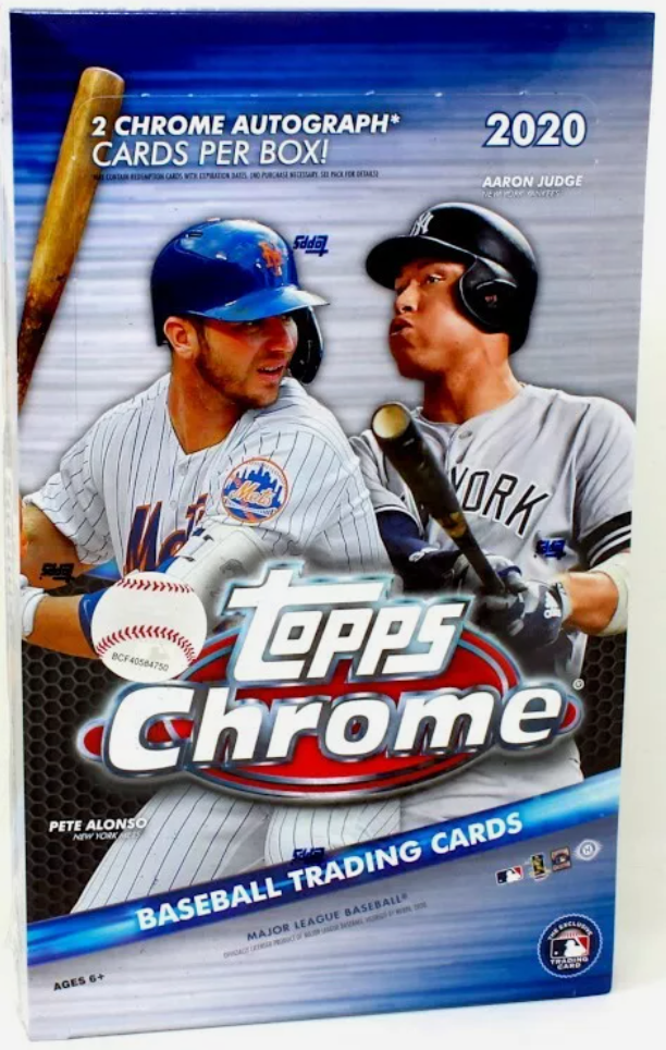 2020 Topps Chrome Hobby Box