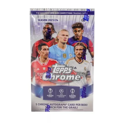 2023-24 Topps Chome UEFA Club Competition Soccer Hobby Box