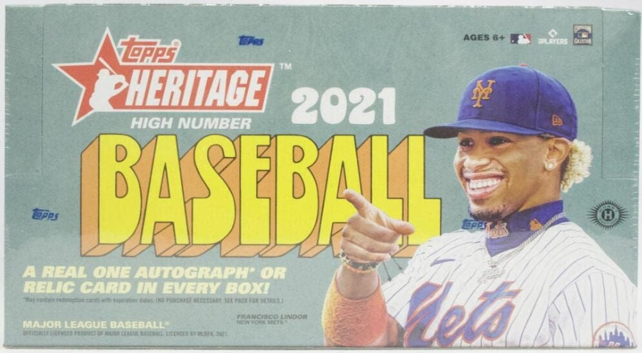 2021 Topps Heritage High Number Hobby Box