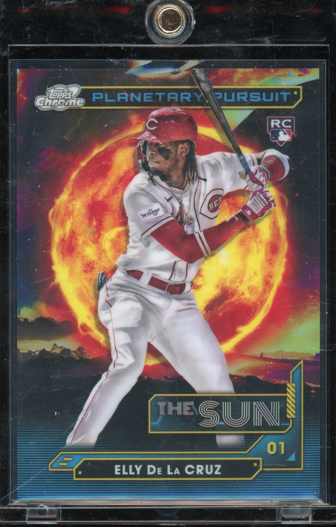 2024 Topps Chrome Cosmic Elly De La Cruz The Sun The Card Capital