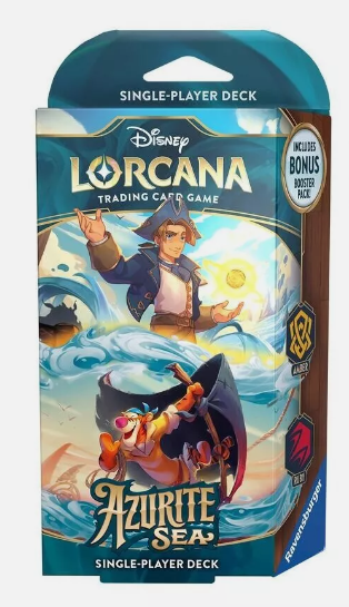 Lorcana Azurite Sea Single Player Deck Amber Ruby