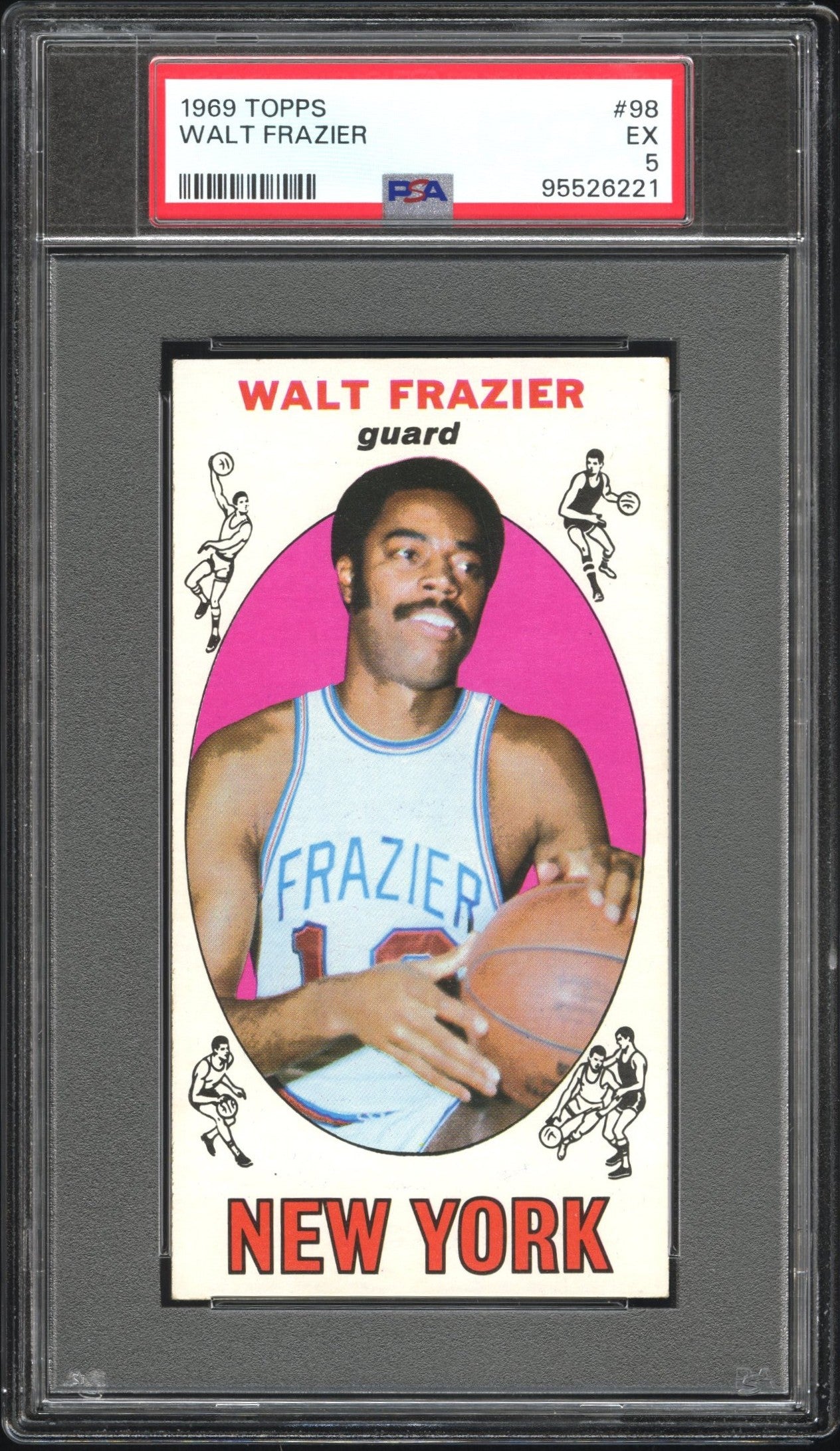 1969 Topps Walt Frazier PSA 5 RC