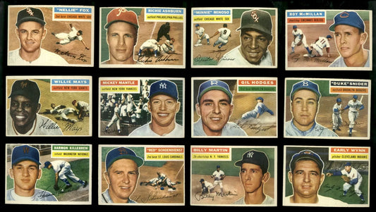 1956 Topps Baseball Complete Set